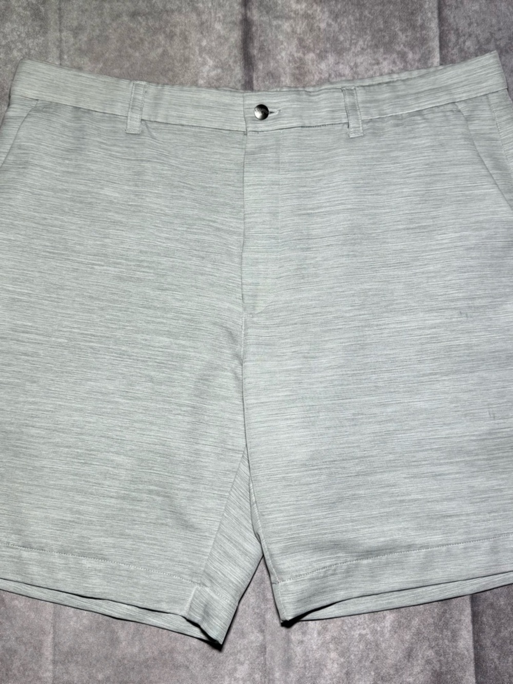 Callaway Light Gray Men's Flat Front Performance Golf Shorts Size 38